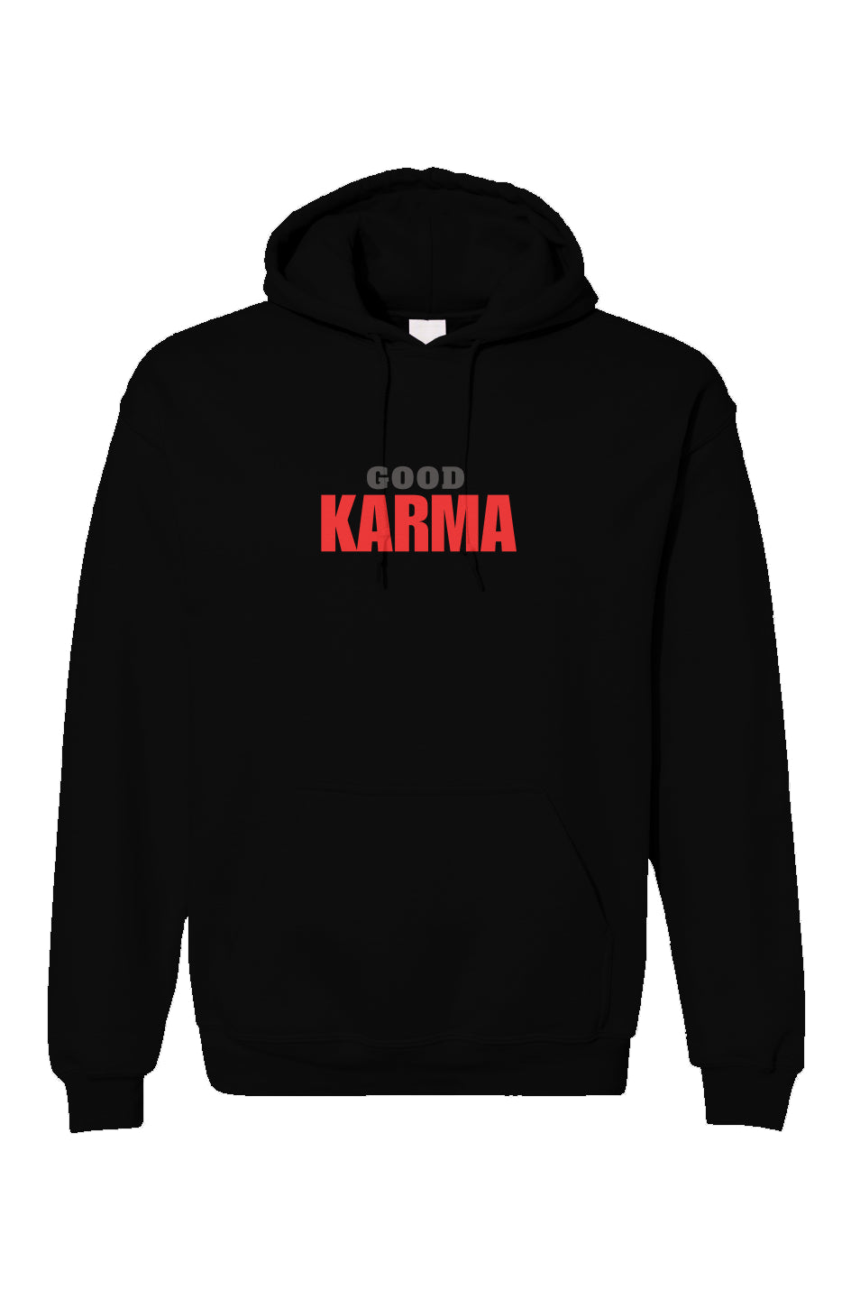 Black Good Karma Unisex Gildan Hoodie