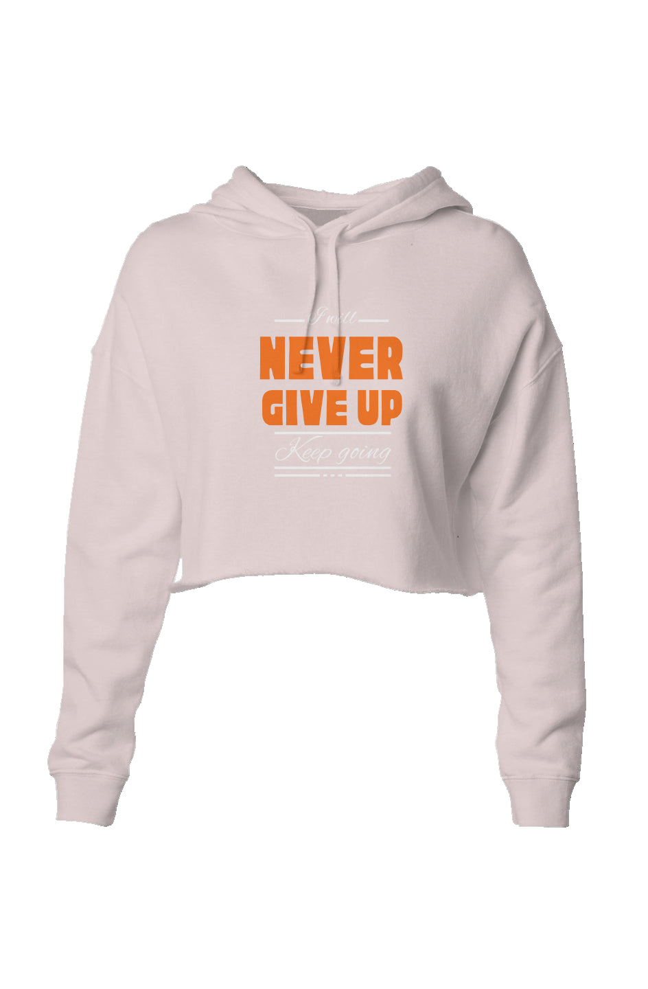 Lightweight Crop Hoodie/Affirmation/