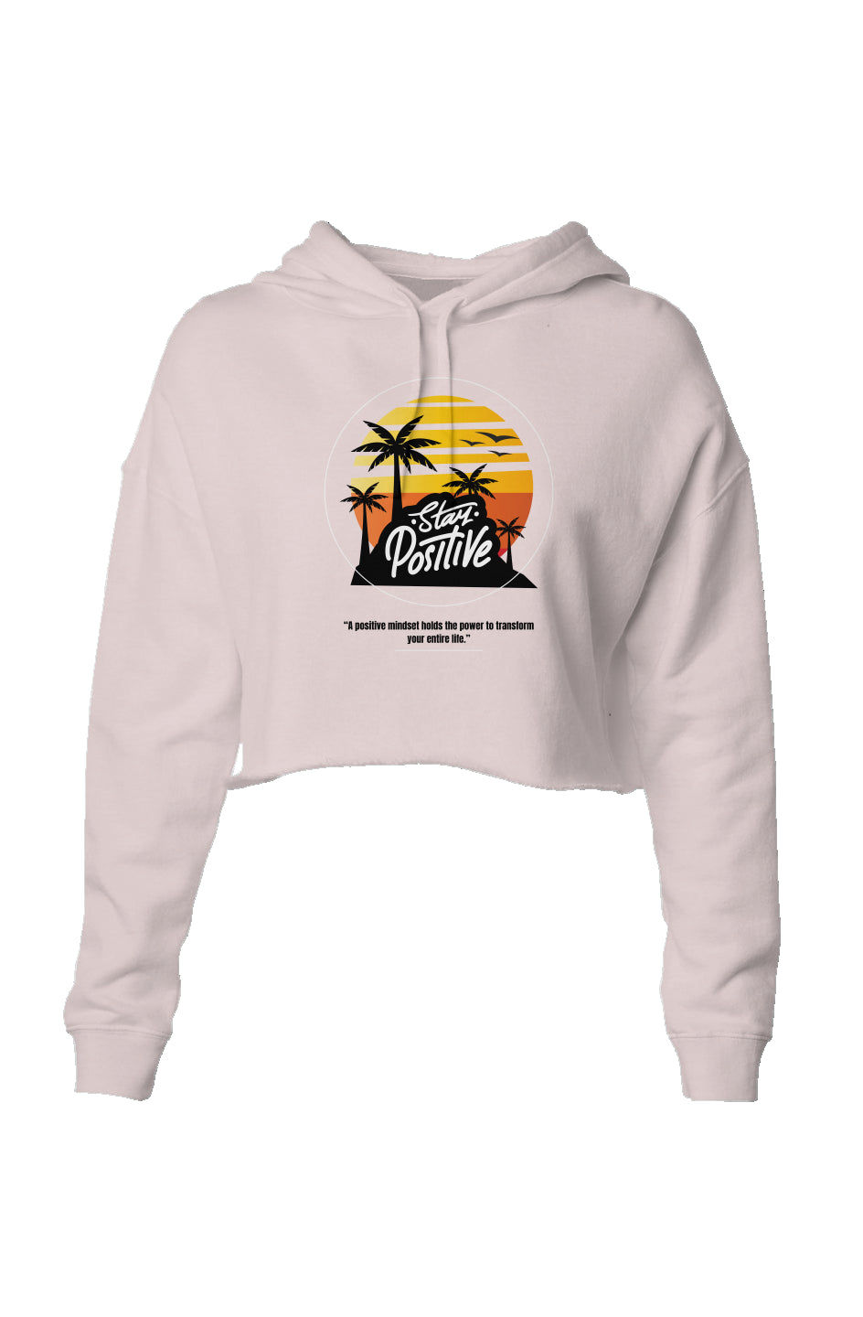 Lightweight Crop Hoodie/Affirmation/