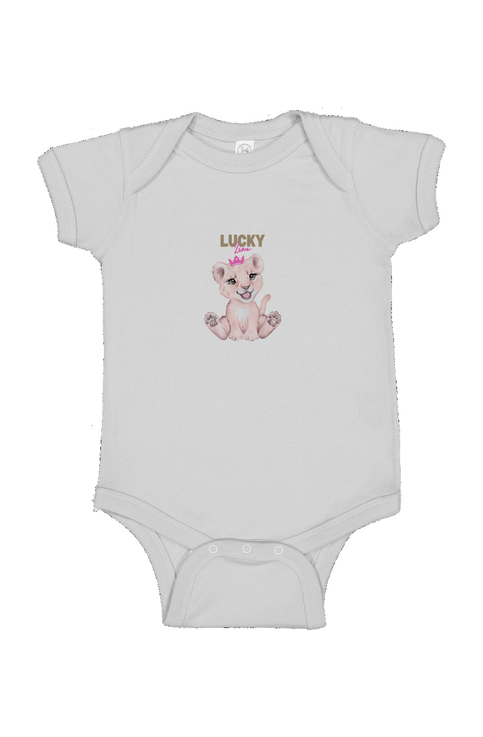 Lucky Lion Infant Fine Jersey Bodysuit