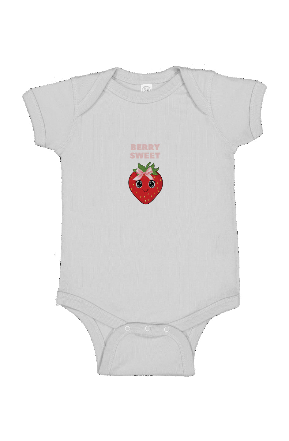 Berry Sweet Strawberry Infant Fine Jersey Bodysuit