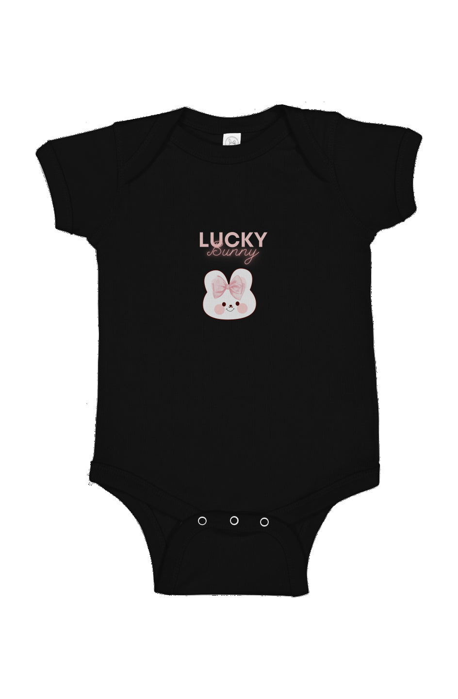 Lucky Bunny Infant Fine Jersey Bodysuit