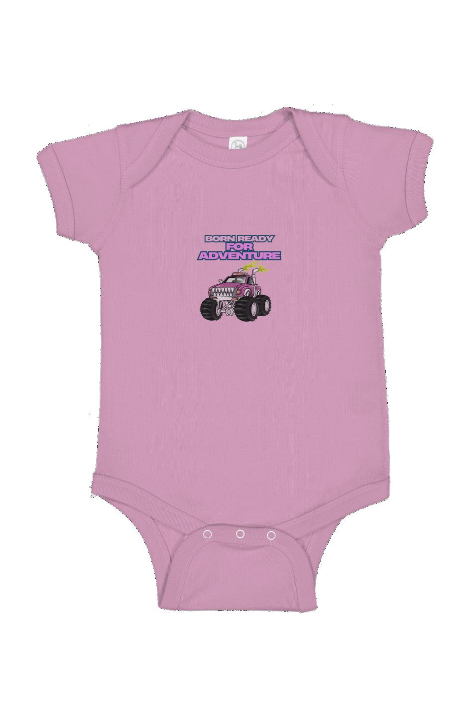 Born Ready for Adventure Infant Fine Jersey Bodysuit