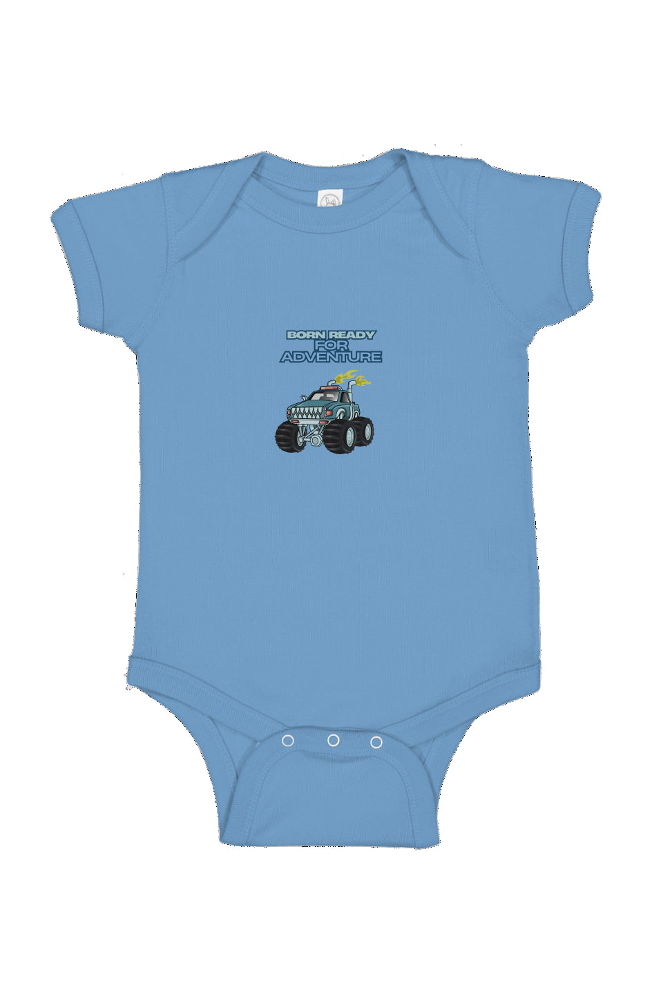 Born Ready for Adventure Infant Fine Jersey Bodysuit