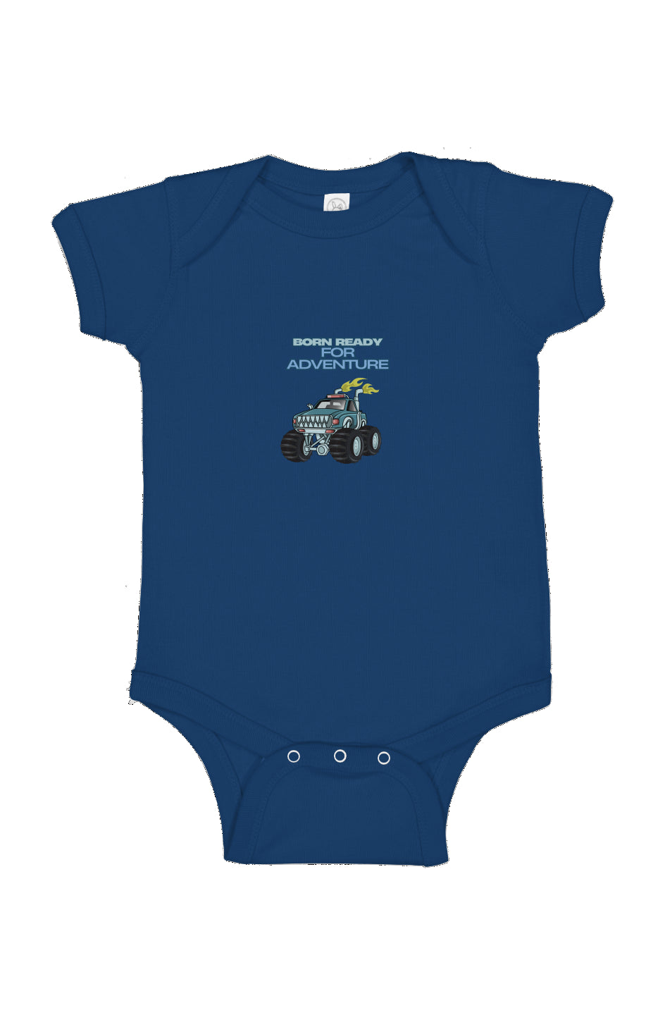 Born Ready for Adventure Infant Fine Jersey Bodysuit