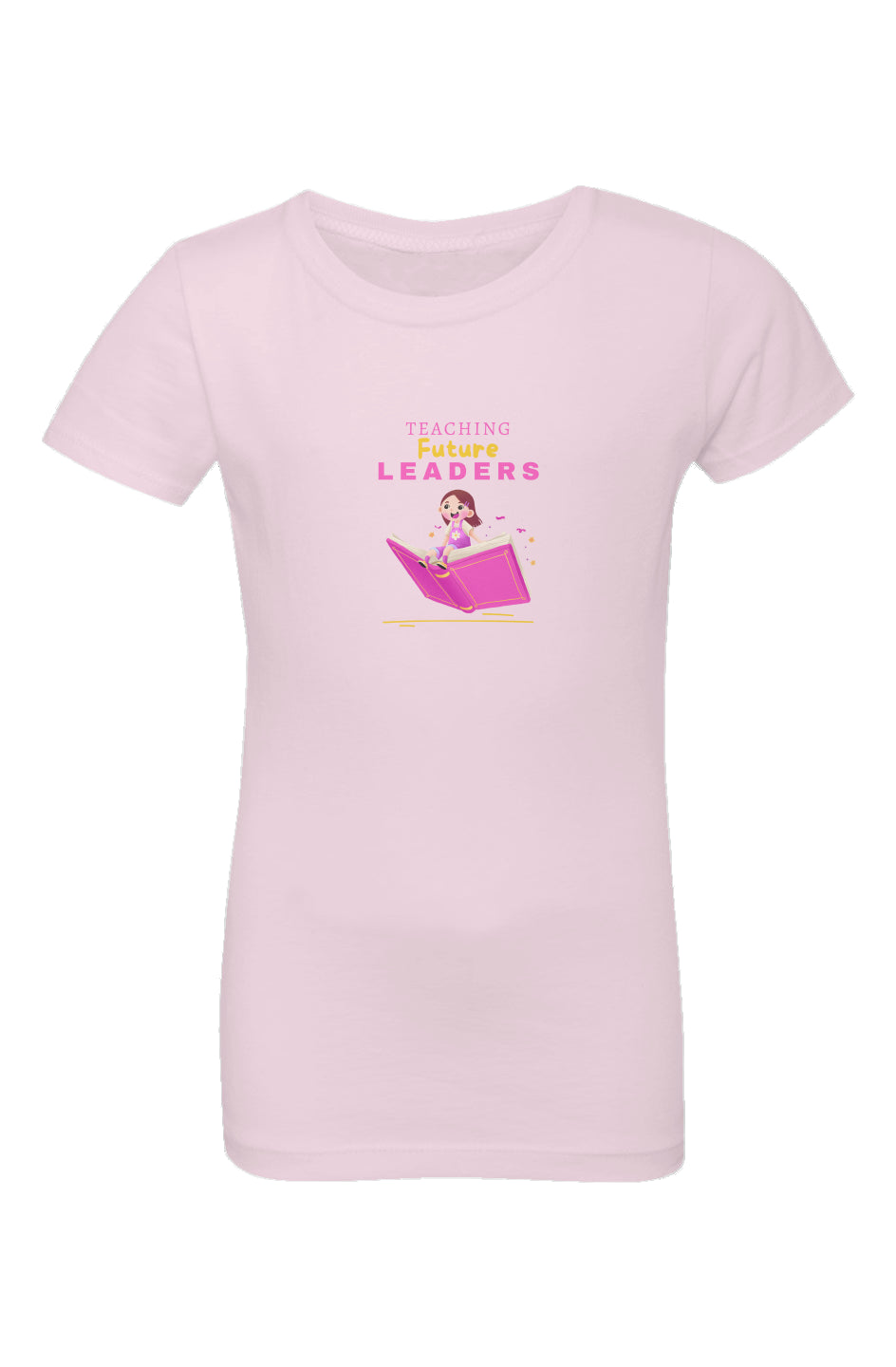 Teaching Future Leaders Girls' T-Shirt Girls Princess Crew