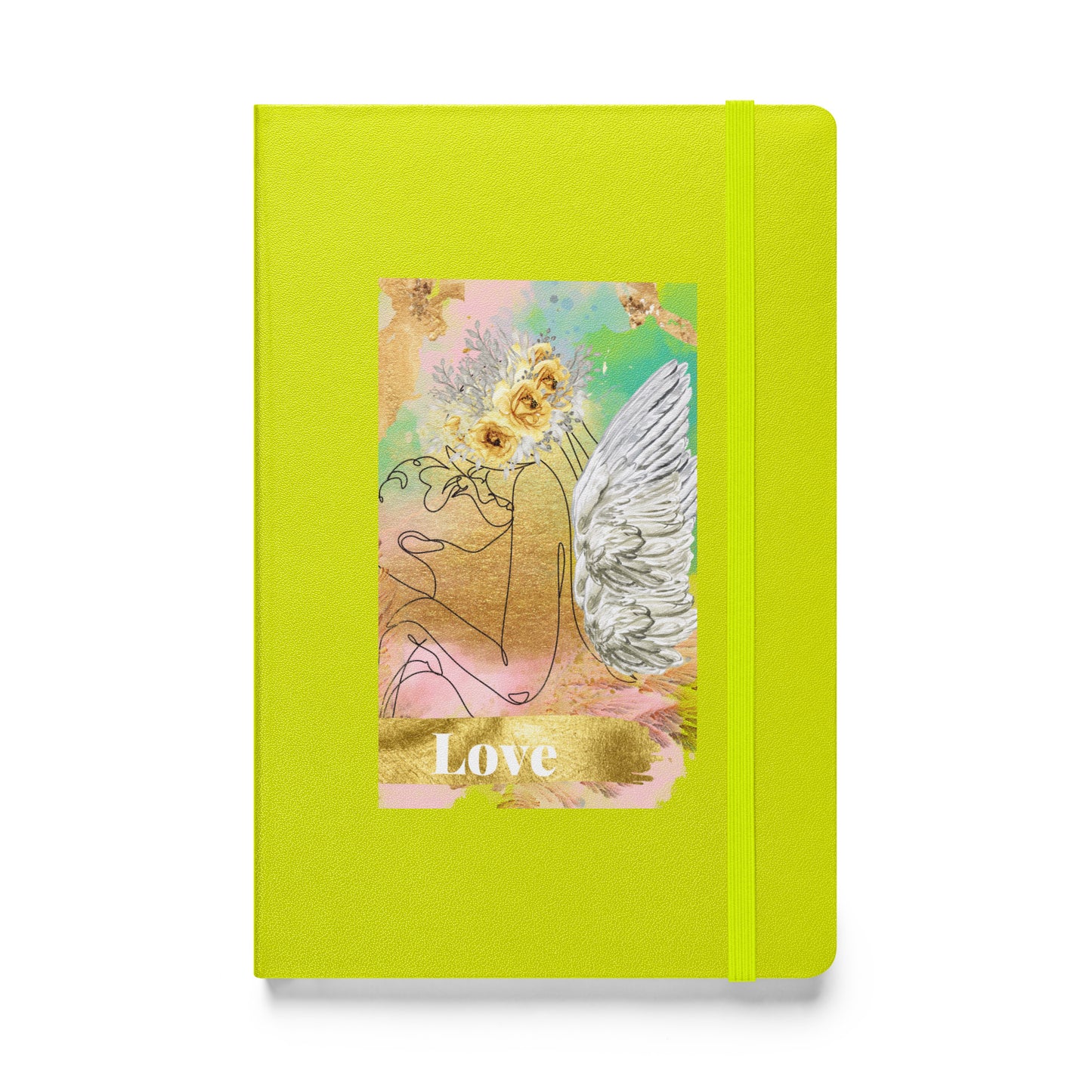 Hardcover bound notebook