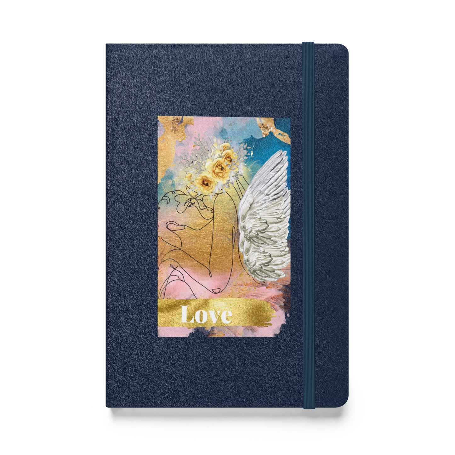 Hardcover bound notebook