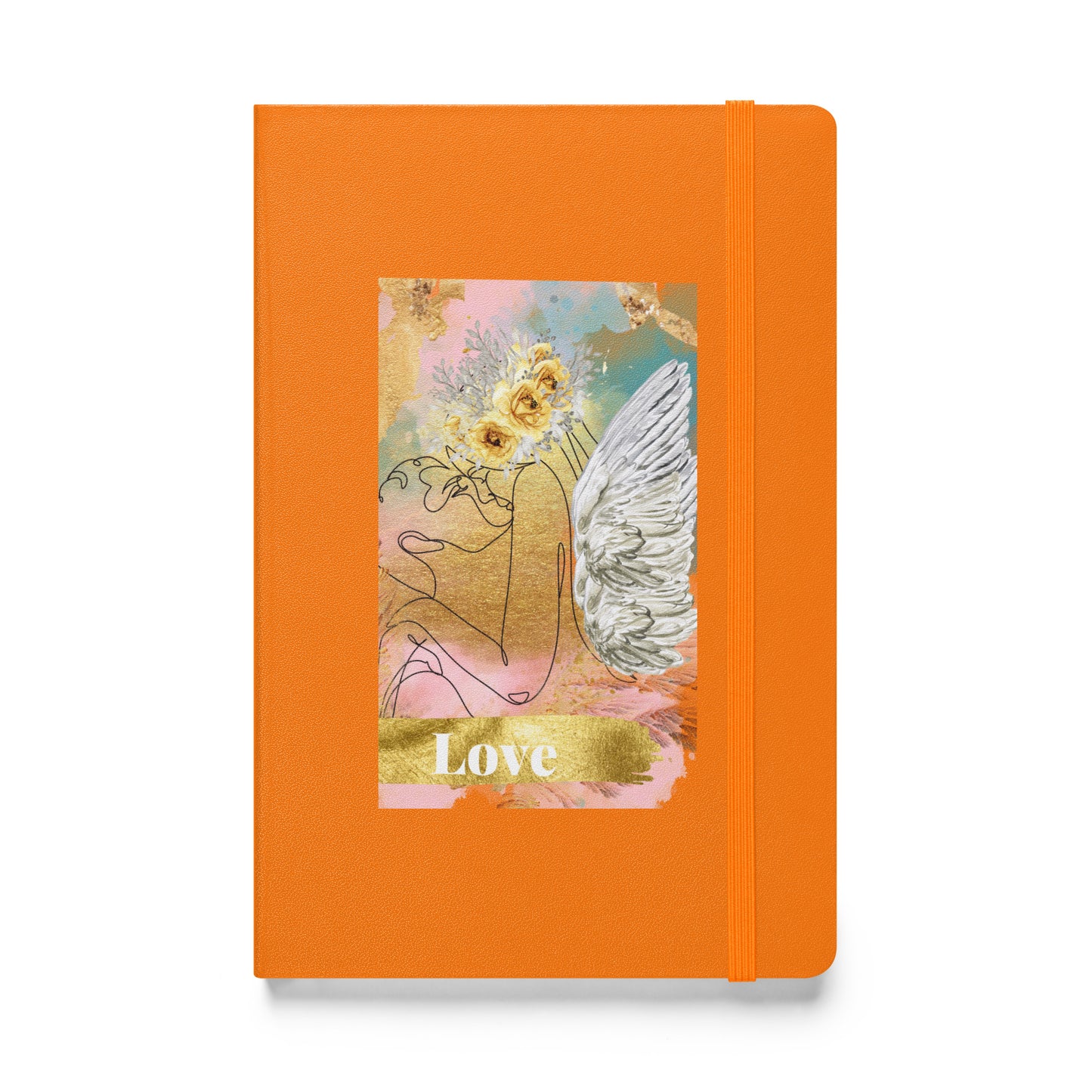 Hardcover bound notebook