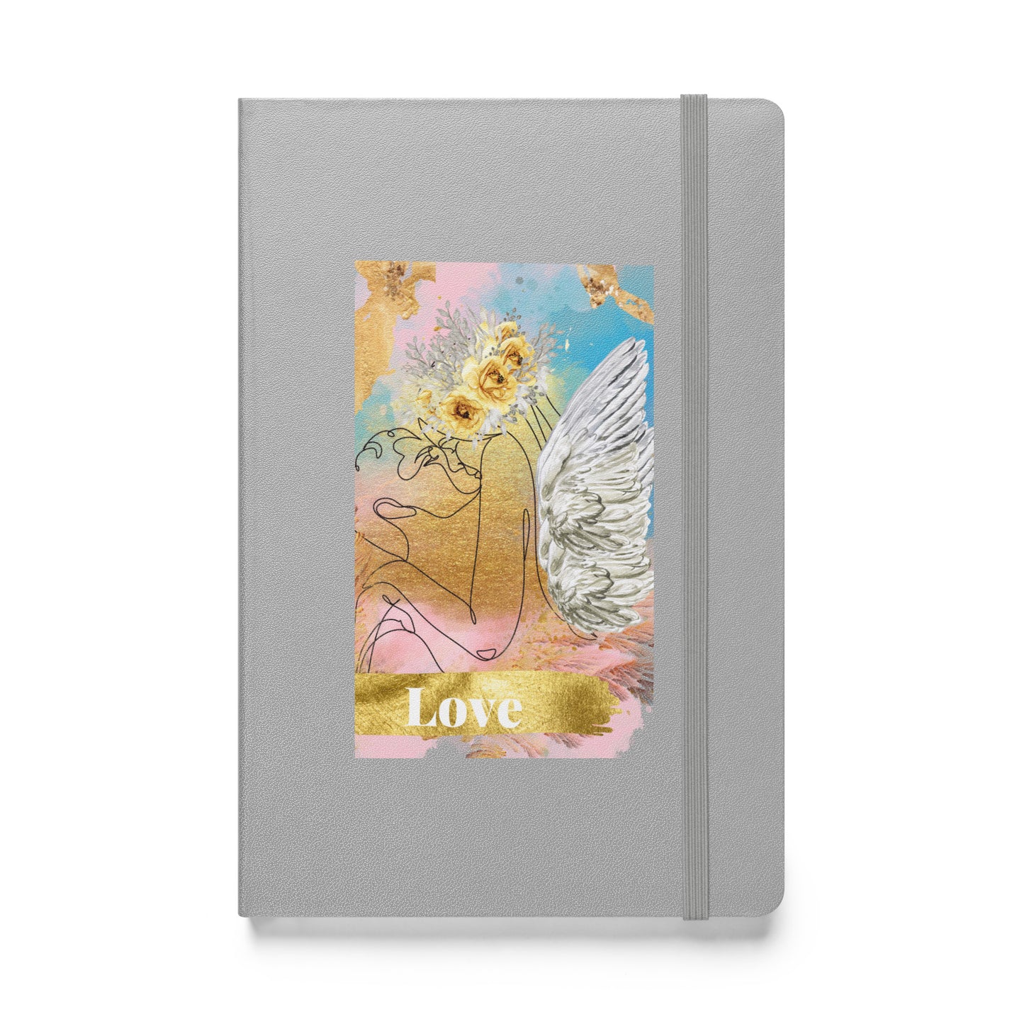Hardcover bound notebook
