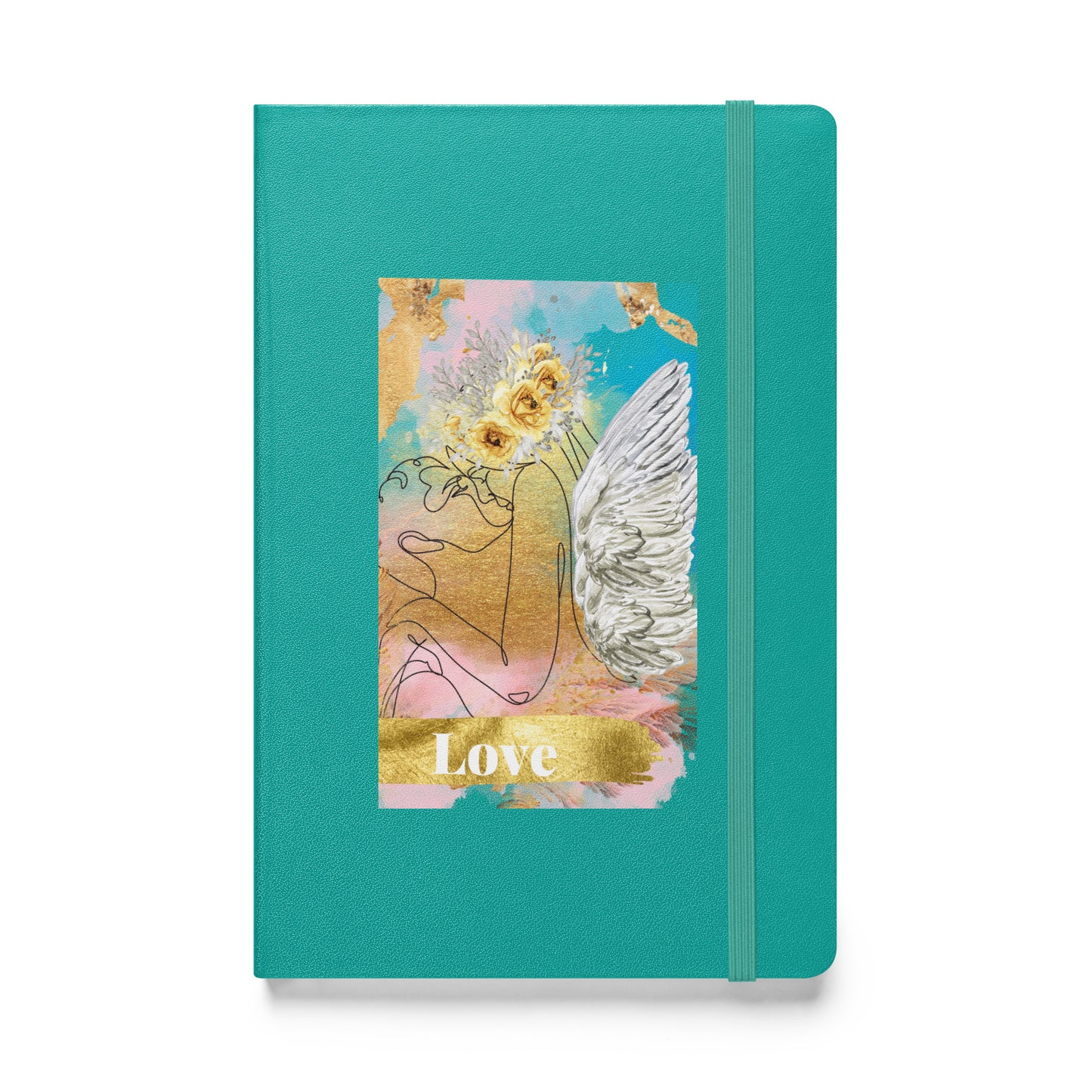 Hardcover bound notebook