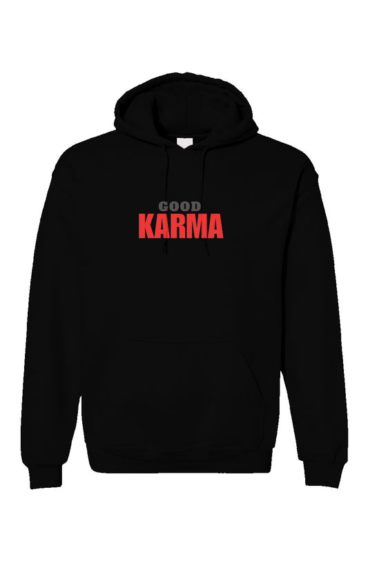  Black Good Karma Unisex Gildan Hoodie