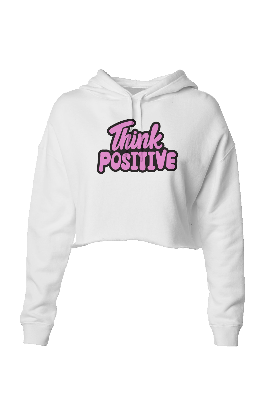 Lightweight Crop Hoodie/Affirmation/