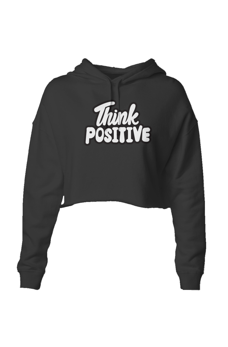 Lightweight Crop Hoodie/Affirmation/