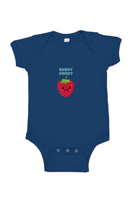 Berry Sweet Strawberry Infant Fine Jersey Bodysuit
