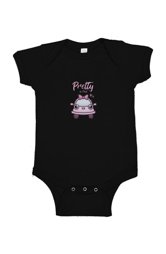 Pretty in Pink Infant Fine Jersey Bodysuit